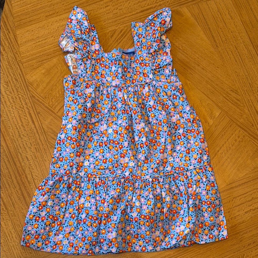 Floral Kids Dress - Multicolor